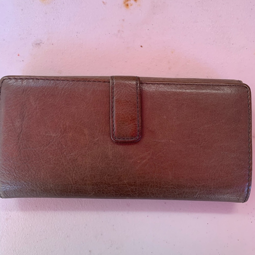 Fossil Moss/Sage/Olive Green Leather Wallet